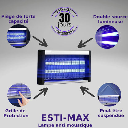 ESTI-MAX 255 | Lampe antimoustique UV grand format