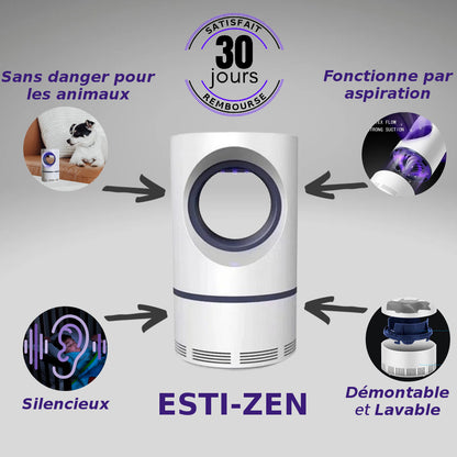 ESTI-ZEN | Lampe antimoustique sans choc électrique